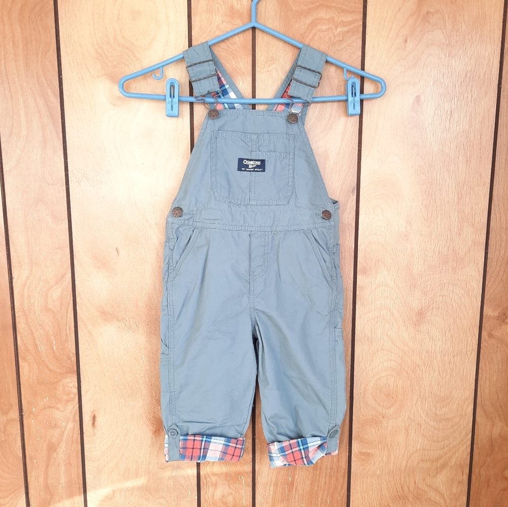 🎁(3/$40)🎁 OshKosh B’Gosh Genuine Article Kids Overalls Size 3T